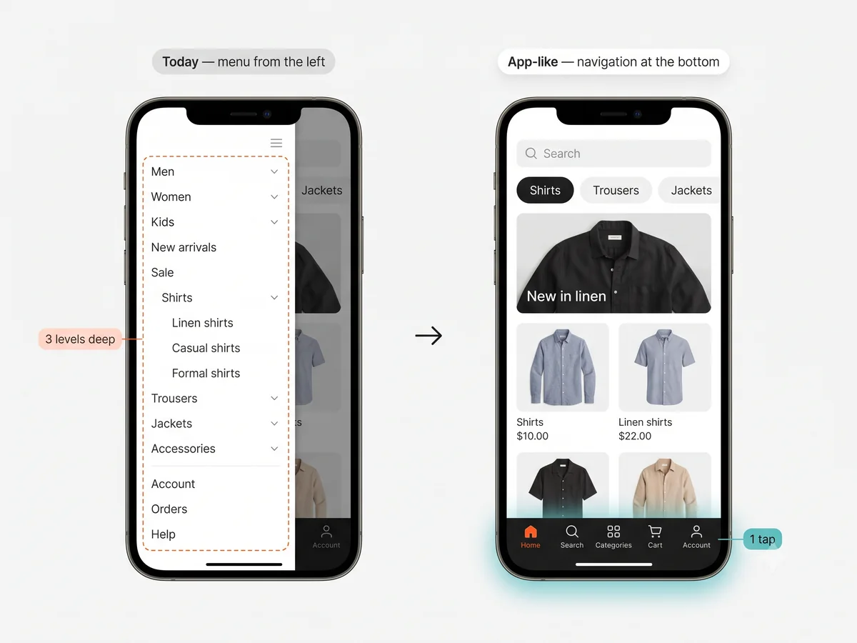 mobile solution illustration